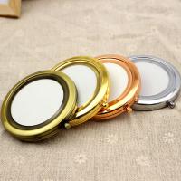 Zinc Alloy Cosmetic Mirror, with Glass, plated, for woman 