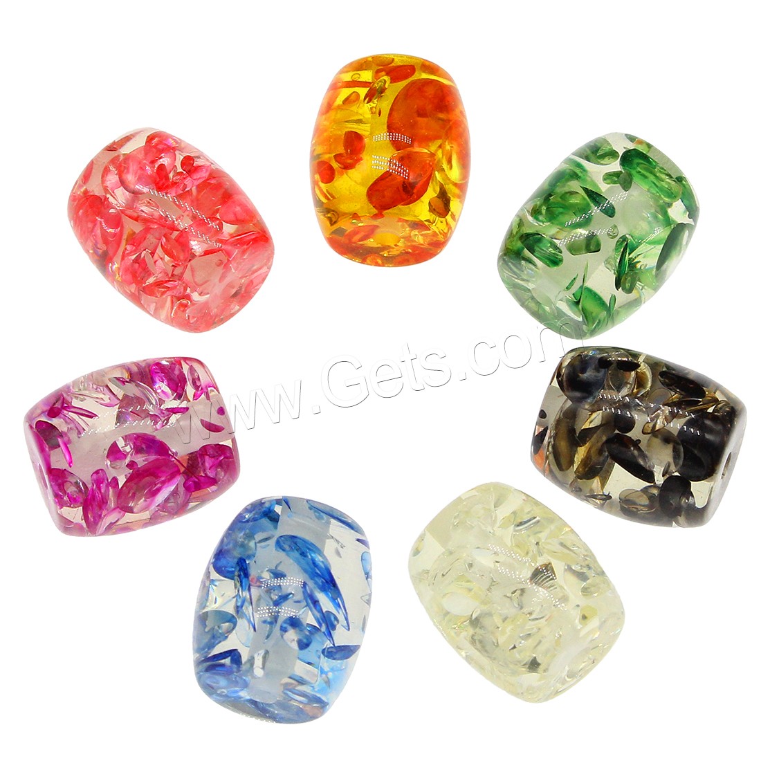 Resin Jewelry Beads, different size for choice, more colors for choice, Sold By Bag