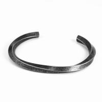 Stainless Steel Cuff Bangle, plated, fashion jewelry & Unisex, 67mm 