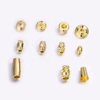 perla de cobre, metal, chapado en color dorado, Bricolaje & diferentes estilos para la opción, Vendido por UD