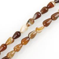 Achat Perlen, verschiedene Größen vorhanden, Bohrung:ca. 1.5mm, Länge:ca. 15.5 ZollInch, 33PCs/Strang, verkauft von Strang
