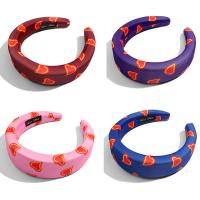 Hair Bands, Cloth, printing, fashion jewelry & for woman 155*160*40mm 