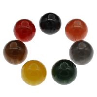 Resin Jewelry Beads, Round, large hole Approx 6mm 