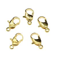 Iron Lobster Claw Clasp, gold color plated Approx 1.4mm 