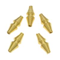 Iron Tips, gold color plated Approx 2.2mm, Approx 