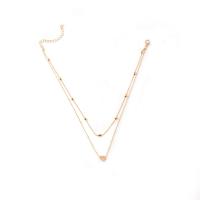 Zinc Alloy Necklace, plated, twist oval chain & ball chain & for woman 