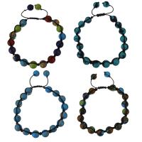 Stone Powder Bracelet, with Nylon Cord, synthetic, Adjustable & fashion jewelry & Unisex Approx 6-8 Inch 