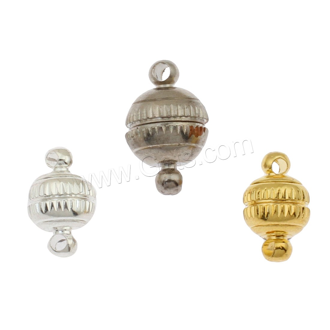 Zinc Alloy Magnetic Clasp, plated, durable & different size for choice, more colors for choice, Sold By PC