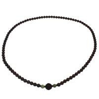 Pterocarpus Santalinus Sweater Necklace, fashion jewelry & Unisex, brown 8.5mm Approx 31.50 Inch 