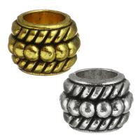 Zinc Alloy Large Hole Beads, plated Approx 4.5mm 