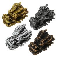 Zinc Alloy Animal Beads, Dragon, plated Approx 3mm 