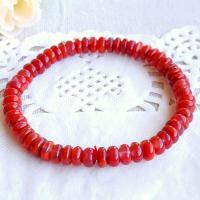 Bracelets Agate en rouge, agate rouge, bijoux de mode & pour femme, rouge, 75mm, Vendu par brin
