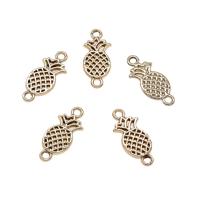 Zinc Alloy Charm Connector, Pineapple, plated, 1/1 loop Approx 2mm, Approx 