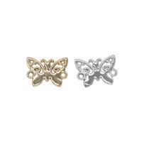 Animal Zinc Alloy Connector, Butterfly, plated, 1/1 loop Approx 1mm, Approx 