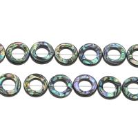 Abalone Shell Beads, Donut Approx 1mm Approx 14.9 Inch 