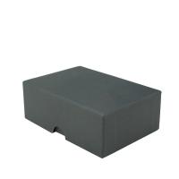Kraft boîte-cadeau, rectangle, Portable & durable, gris Vendu par PC