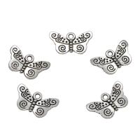 Zinc Alloy Animal Pendants, Butterfly, antique silver color plated Approx 1.5mm 