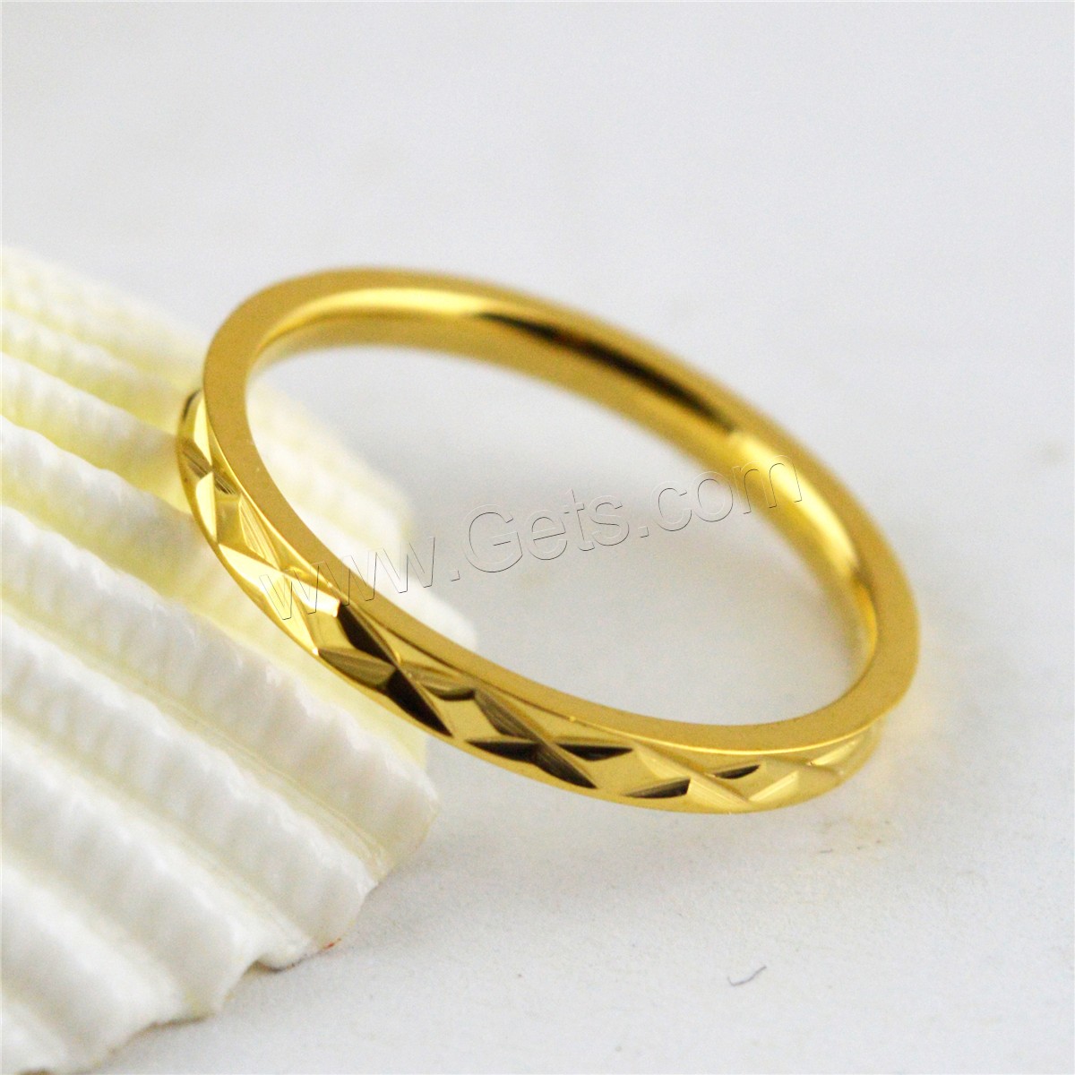 Stainless Steel Finger Ring, fashion jewelry & different size for choice & for woman, more colors for choice, 2mm, Sold By PC