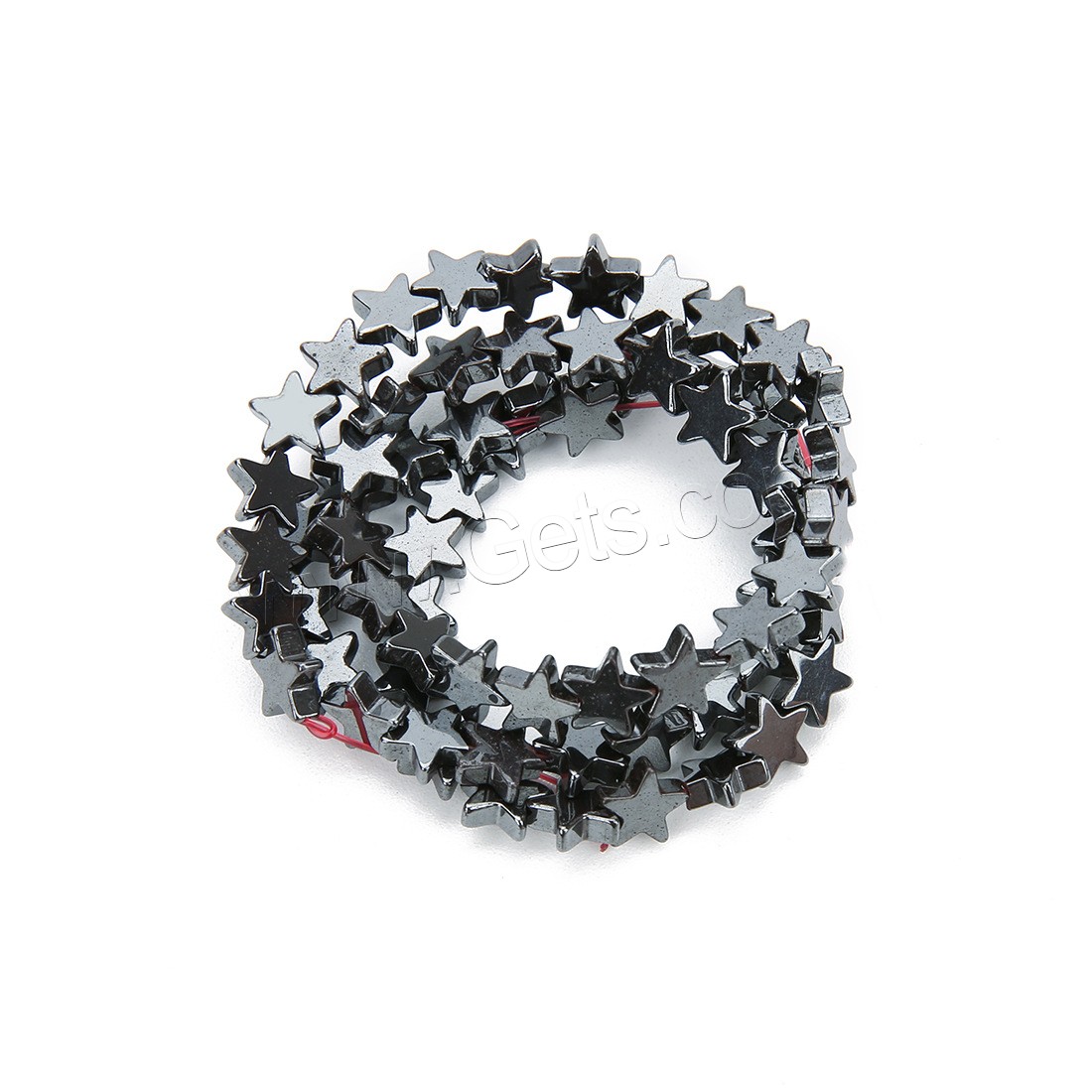 Hematite Beads, Star, DIY & different size for choice, more colors for choice, Hole:Approx 1mm, Sold By Strand