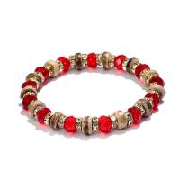 Quartz Bracelet, with Coco & Iron, gold color plated, for woman & faceted & with rhinestone nickel, lead & cadmium free, 70mm 