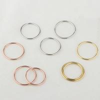 Стерлингового серебра кольцо, 925 пробы, Другое покрытие, разный размер для выбора & Женский, Много цветов для выбора, 1.2mm, продается PC