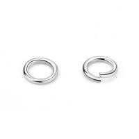 925 Sterling Silver Open Jump Ring, plated 