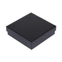 Copper Printing Paper Multifunctional Jewelry Box, Square, durable, black 