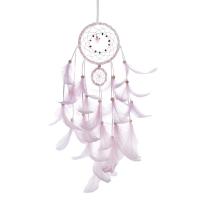 Fashion Dream Catcher, Iron, with Feather & PU Leather, handmade 