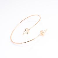 Zinc Alloy Arm Bangle, plated, for woman 85mm 