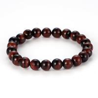 Red Tiger Eye Stone Bracelet, Round, fashion jewelry & Unisex Approx 7.48 Inch 