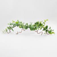 Plastic Decorative Hair Comb, Leaf, fashion jewelry & for bridal & for woman, green, 300*60mm 