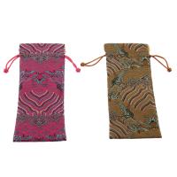 Pochettes de bijoux en soie, avec Nylon, durable & pour femme, plus de couleurs à choisir, 210*85mm, Vendu par PC