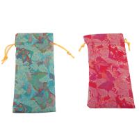 Silk Jewelry Pouches Bags, with Nylon, durable & for woman 200*100mm 