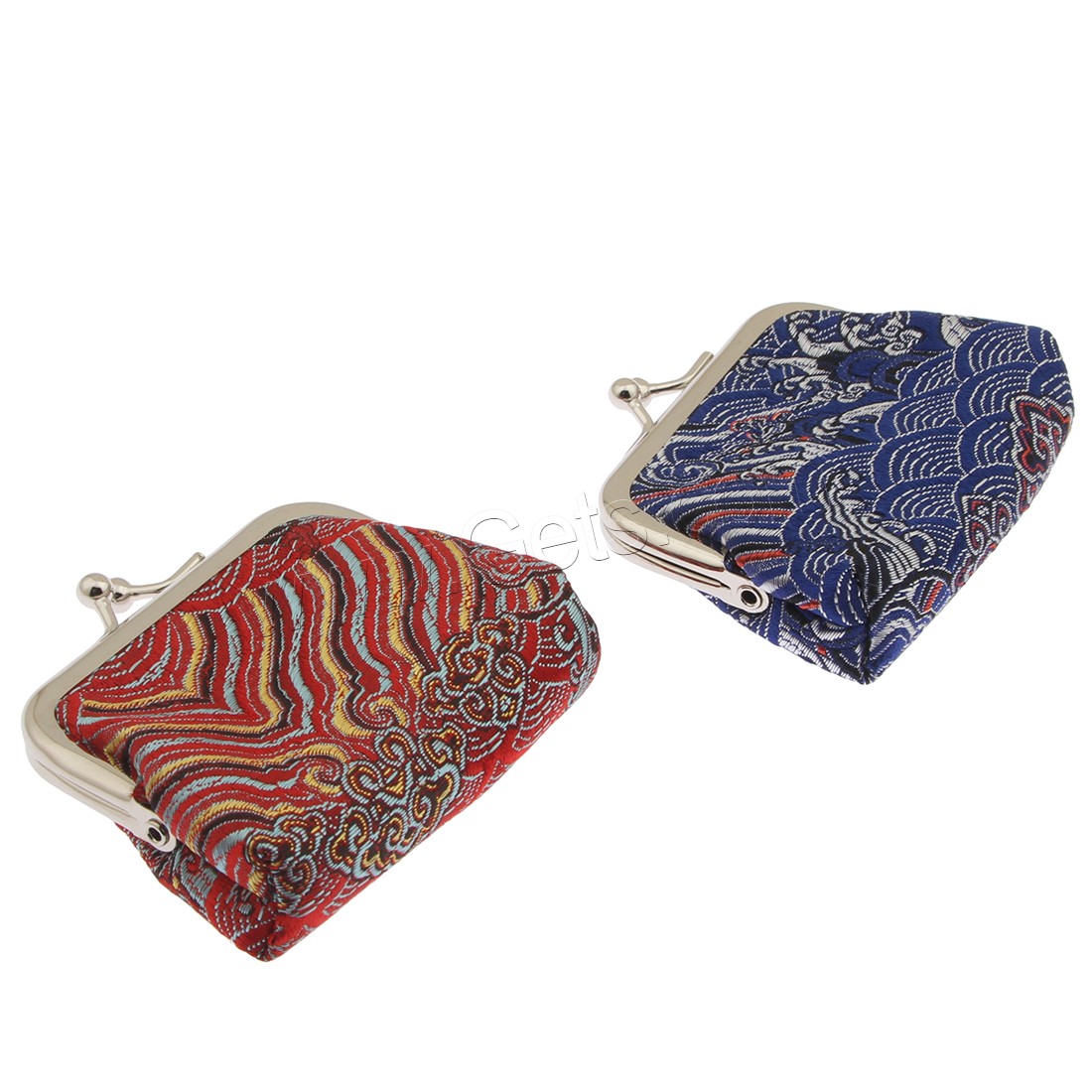Silk Jewelry Pouches, with Stainless Steel, durable & different size for choice & for woman, more colors for choice, Sold By PC