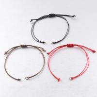 corde de cire supports de Bracelets, durable & DIY, plus de couleurs à choisir, 0.8mm Vendu par lot