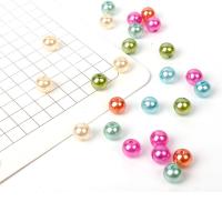Perles en plastique ABS, moulage par injection, Mini & Mignon & DIY & normes différentes pour le choix, couleurs mélangées, 8mm,10mm, Vendu par sac