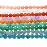 Dyed Marble Beads, Round, vintage & fashion jewelry 8mm Approx 1mm Approx 14.9 Inch, Approx 