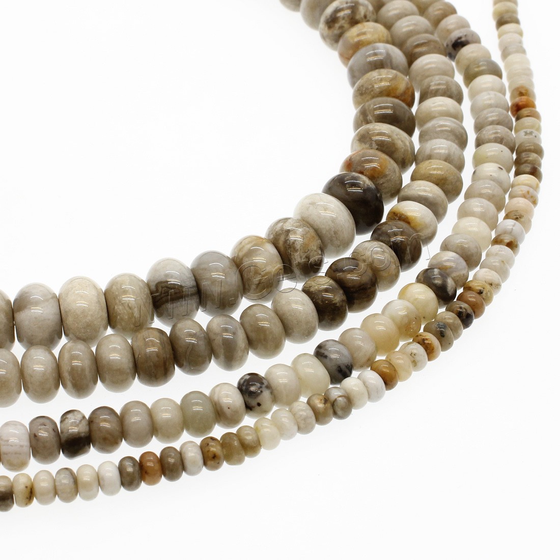Natural Bamboo Agate Beads, Flat Round, vintage & fashion jewelry & different size for choice, Hole:Approx 1mm, Length:Approx 14.9 Inch, Sold By Strand