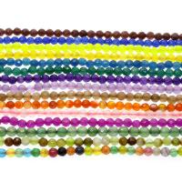 Mixed Gemstone Beads, Round & faceted, 4mm Approx 1mm Approx 14.9 Inch, Approx 