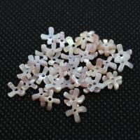White Shell Bead Cap, Flower, Mini & cute & fashion jewelry 8mm Approx 1mm 