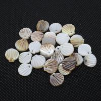 White Shell Pendant, Mini & cute & fashion jewelry & DIY 10mm Approx 1mm 
