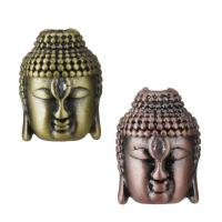 Weinlese Messing Perlen, Buddha, plattiert, keine, 10x14x10.5mm, Bohrung:ca. 2.5mm, verkauft von PC