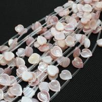 Natural White Shell Beads, Leaf, cute & fashion jewelry 12*10mm Approx 1mm 