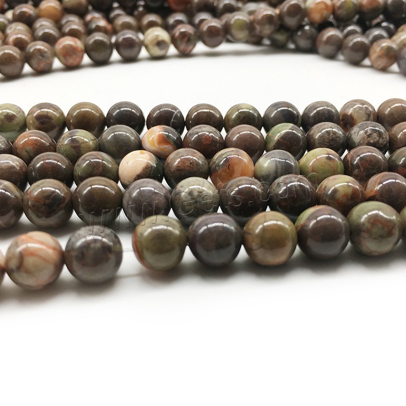 Multicolour Agate Beads, Round, vintage & fashion jewelry & different size for choice, Hole:Approx 1mm, Length:Approx 14.9 Inch, Sold By Strand
