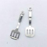 Zinc Alloy Jewelry Pendants, Shovel, antique silver color plated, vintage & fashion jewelry & DIY & hollow Approx 1mm 