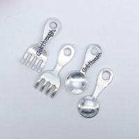 Zinc Alloy Jewelry Pendants, antique silver color plated, DIY  Approx 1mm 