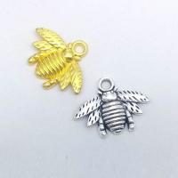Zinc Alloy Hollow Pendants, Bee, plated, Mini & cute & DIY Approx 1mm 
