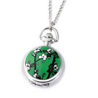 Zinc Alloy Pocket Watch, with Organic Glass, Chinese movement, Round, printing, Life water resistant & for woman Approx 31.5 Inch 