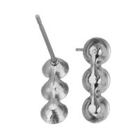 Stainless Steel Earring Stud Component, 304 Stainless Steel, polished, durable & DIY, original color 0.5mm,4mm 