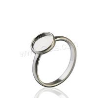 Base de anillo de plata esterlina, Plata de ley 925, pulido, Resistente a la corrosión & Bricolaje & diverso tamaño para la opción, Vendido por UD